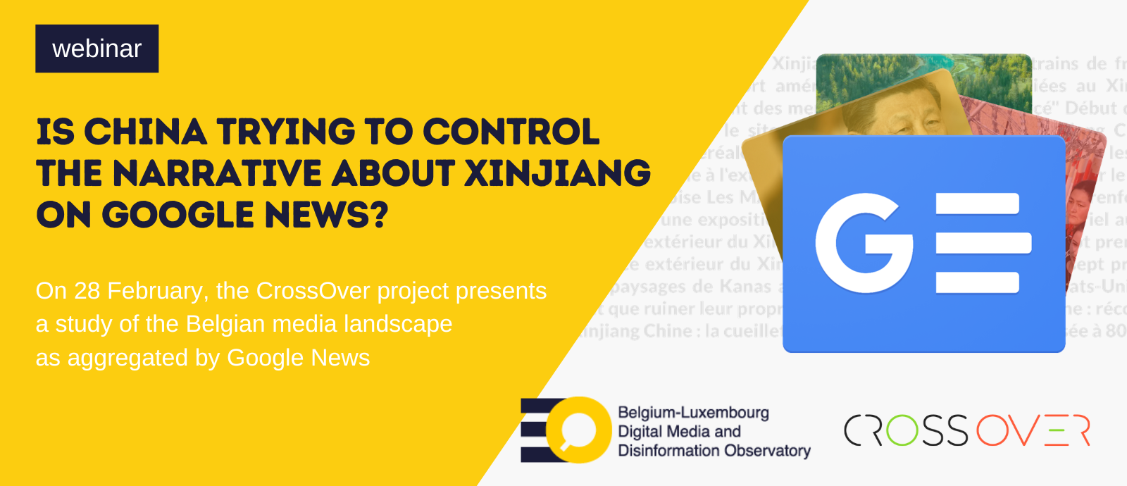 Webinar: Is China trying to control the narrative about Xinjiang on Google News?