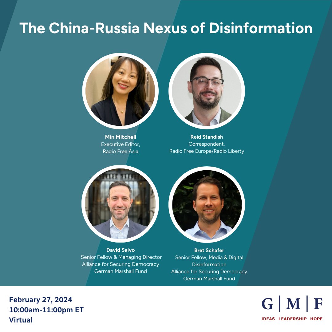 Discussion: The China-Russia Nexus of Disinformation