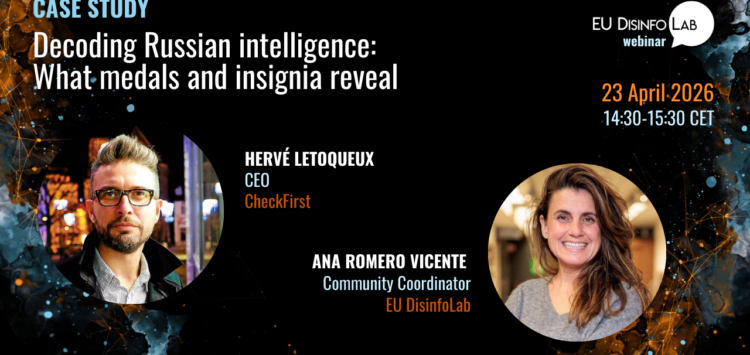 Watch the replay: Decoding Russian intelligence: what medals and insignia reveal